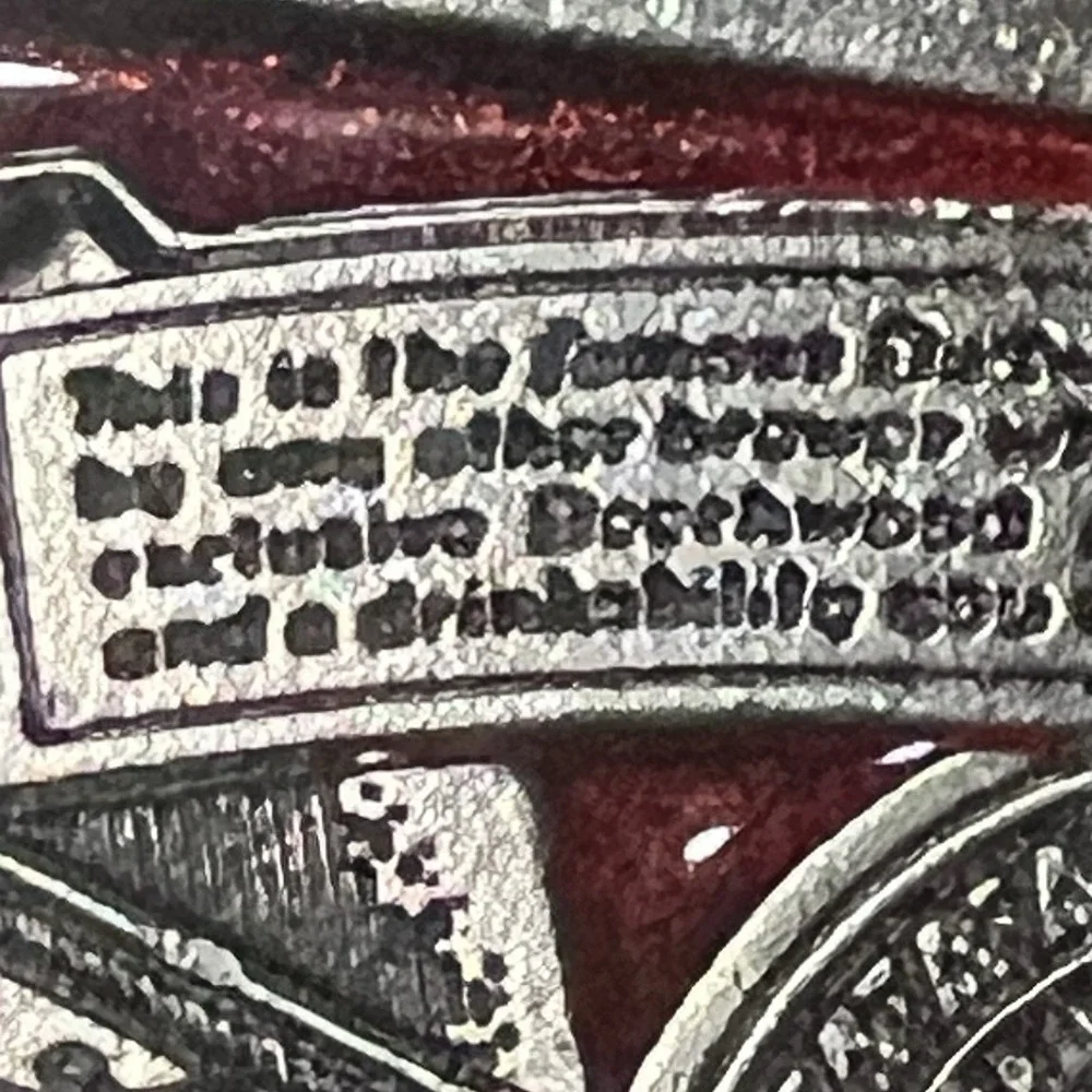 Vintage Budweiser 2241 King of Beers Anheuser Busch Belt Buckle Made In USA 70s